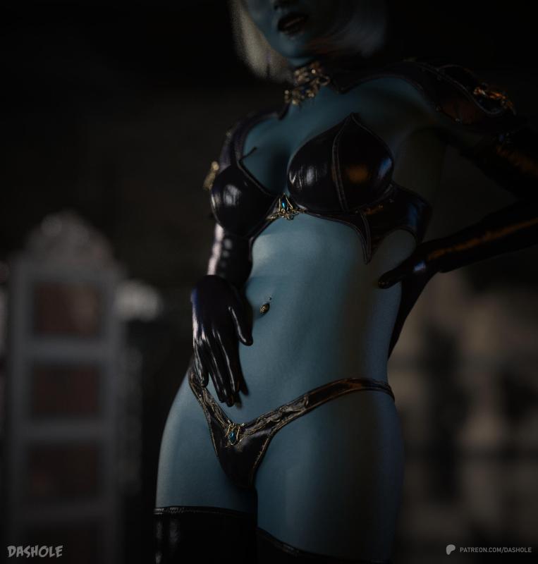 Dashole - Baldur's Gate 2 3D Porn Comic