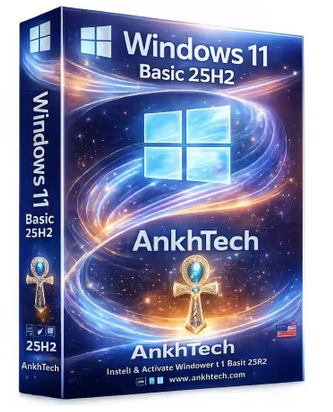 Windows 11 Basic 25h2 Build 26200.7922 Preactivated Ankhtech