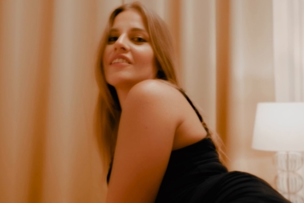 Sensual Eveline Dellai fucked in black lingerie