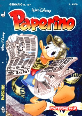 Paperino 187 - Papernews (Disney 1996-01)