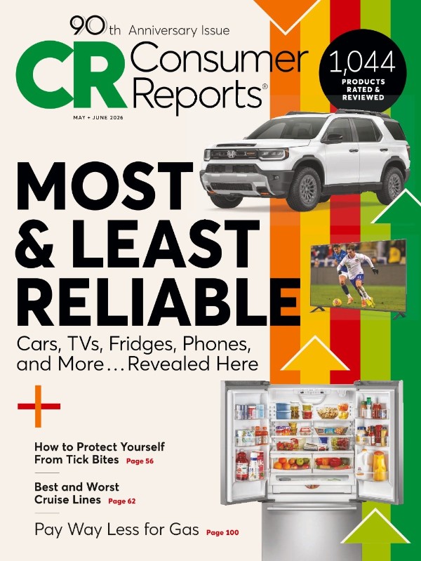 Consumer Reports - 90th Anniversary Issue, May/June 2026