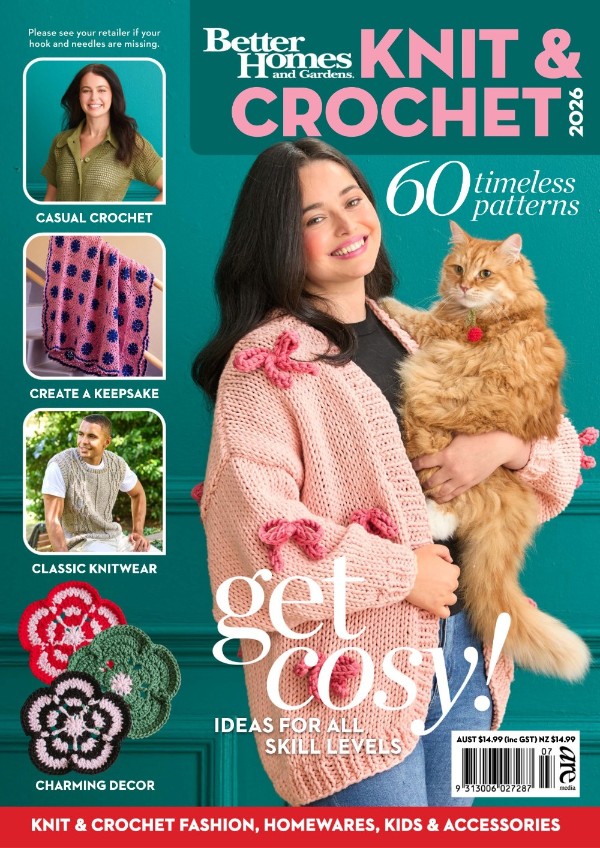 Better Homes & Gardens Australia Specials - Knit & Crochet 2026