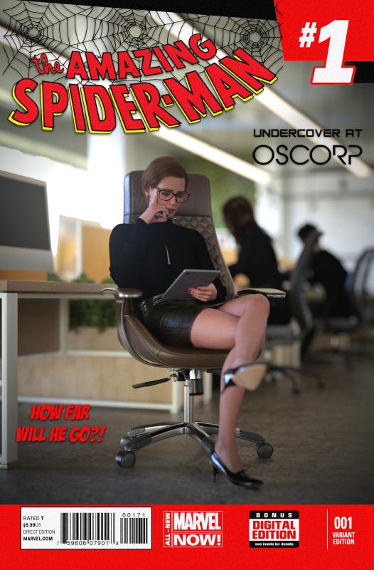 Dashole - The Amazing Spider-Man - Spider-Man Trap 3D Porn Comic