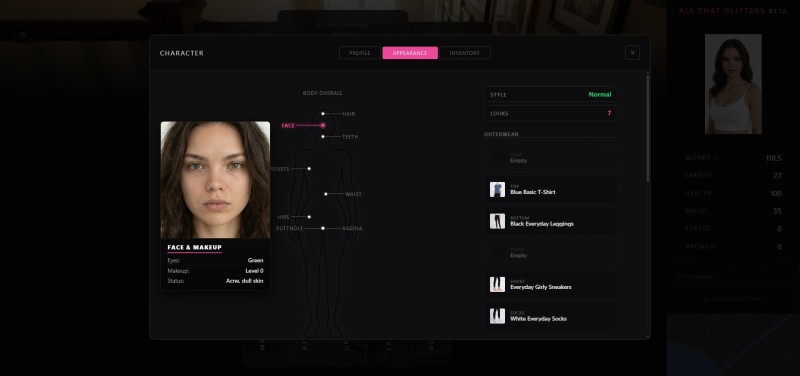 All That Glitters v0.1.1 + Hotfix by Neph93 Adult Game