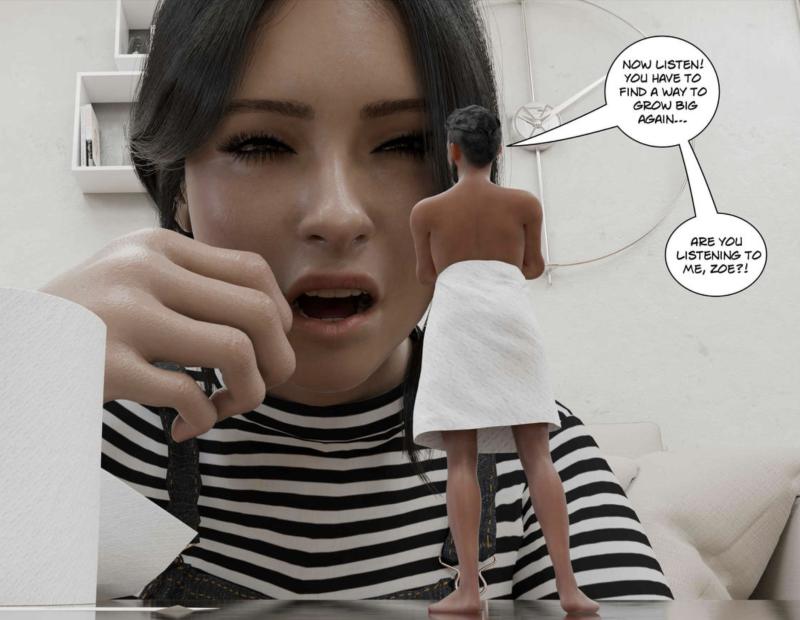 Ramatpun - Tall Childhood Friend 2 3D Porn Comic