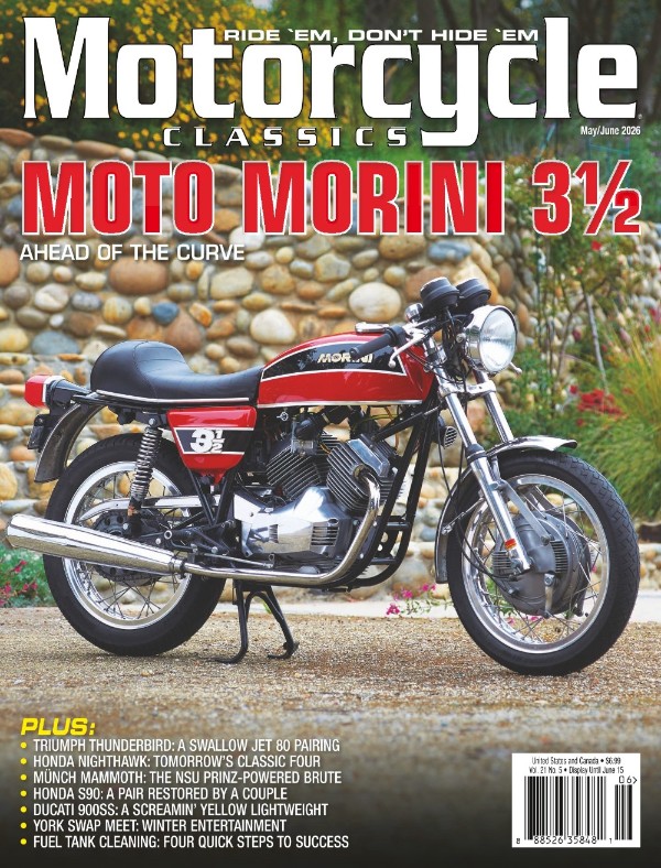 Motorcycle Classics - Vol. 21 No. 5, May/June 2026