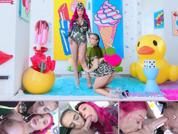 Lily Lou, Gia Derza - Lily and Gia's Guzzling Goals [UltraHD 4K 2160p]