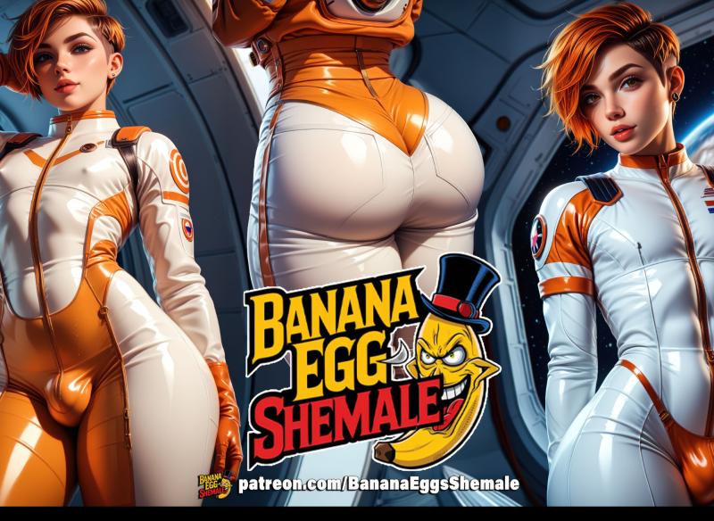 Banana Eggs - Space Boy - Complete AI Porn