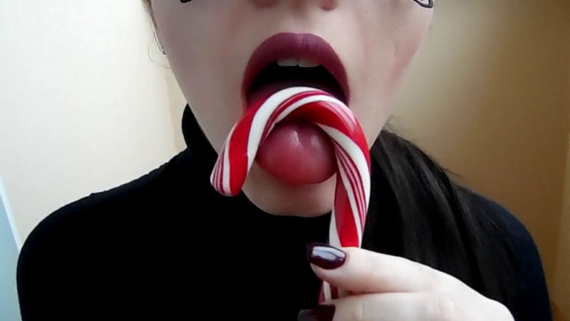 Christmas Candy Challenge Closeup (Onlyfans) HD 720p