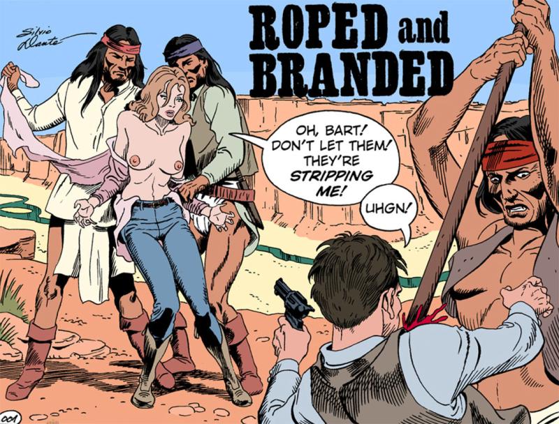 DrawingPalace - Silvio Dante - Roped and Branded Porn Comics