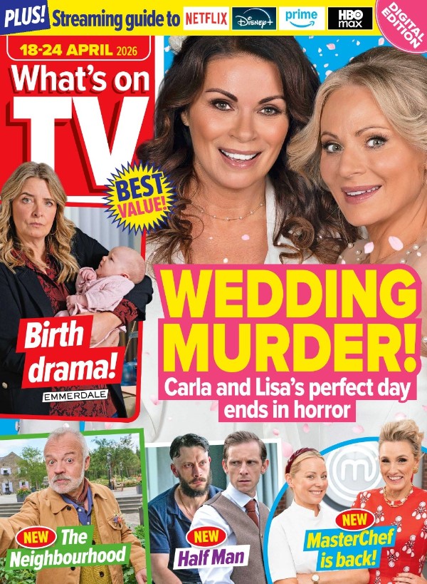 What's on TV - 18-24 April, 2026