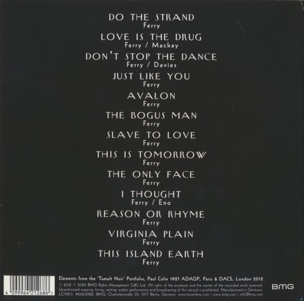 The Bryan Ferry Orchestra - The Jazz Age (2012) (Lossless + mp3)