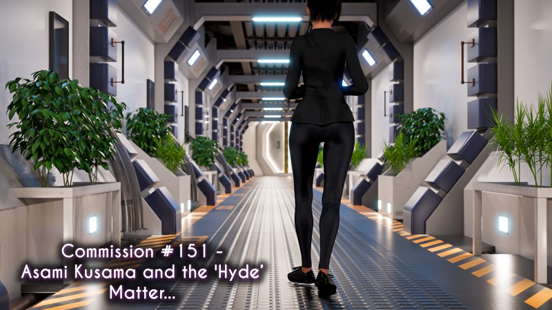 BlankKen - Commission 151 - Asami Kusama and the 'Hyde' Matter 3D Porn Comic