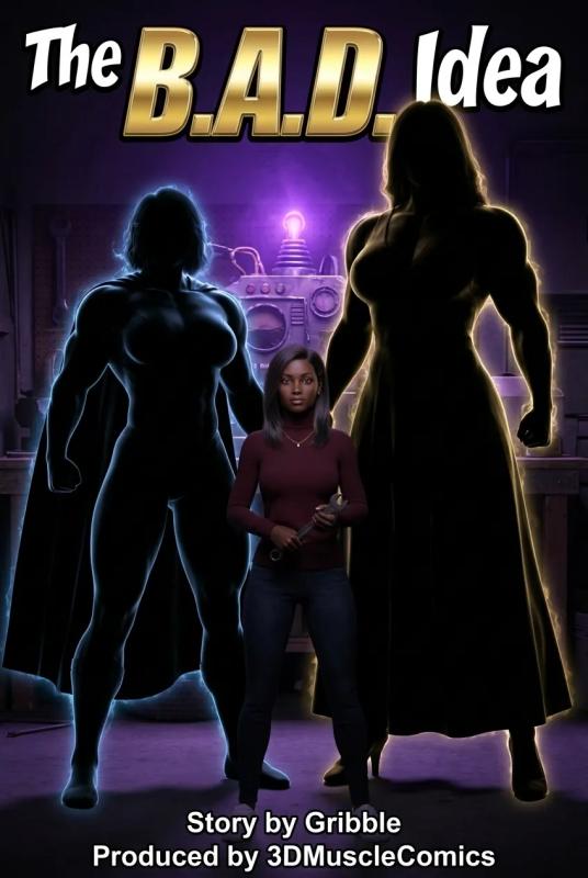 3dMuscleComics - The B.A.D. Idea 3D Porn Comic