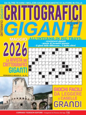 Crittografici Giganti N.61 - Maggio 2026