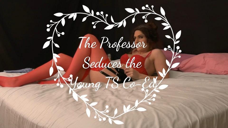 Bailey Love, Billie Beaumont / Prof Bailey Seduces Asian TS at her HOME