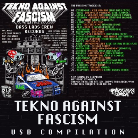 VA - TEKNO AGAINST FASCISM - COMPILATION 2K24 (2025) mp3