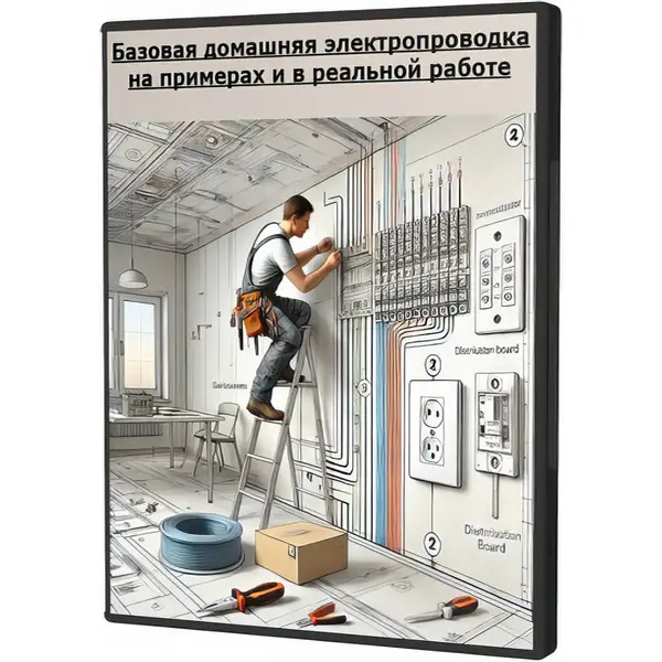 Дейв Ронги. Базовая домашняя электропроводка на примерах и в реальной работе (2026) Видеокурс