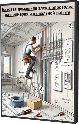 Дейв Ронги - Базовая домашняя электропроводка на примерах и в реальной работе (2026) Видеокурс