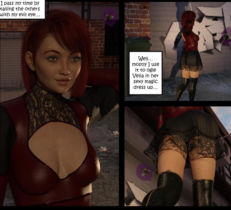 HexxetVal - The lost Temple 33 - Complete 3D Porn Comic