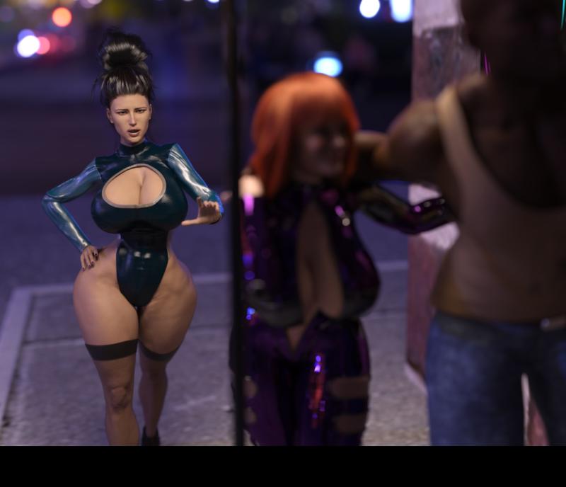 PiggyBackRide Productions - The Copycat - Gretchen Goodman CG - Part 02 3D Porn Comic