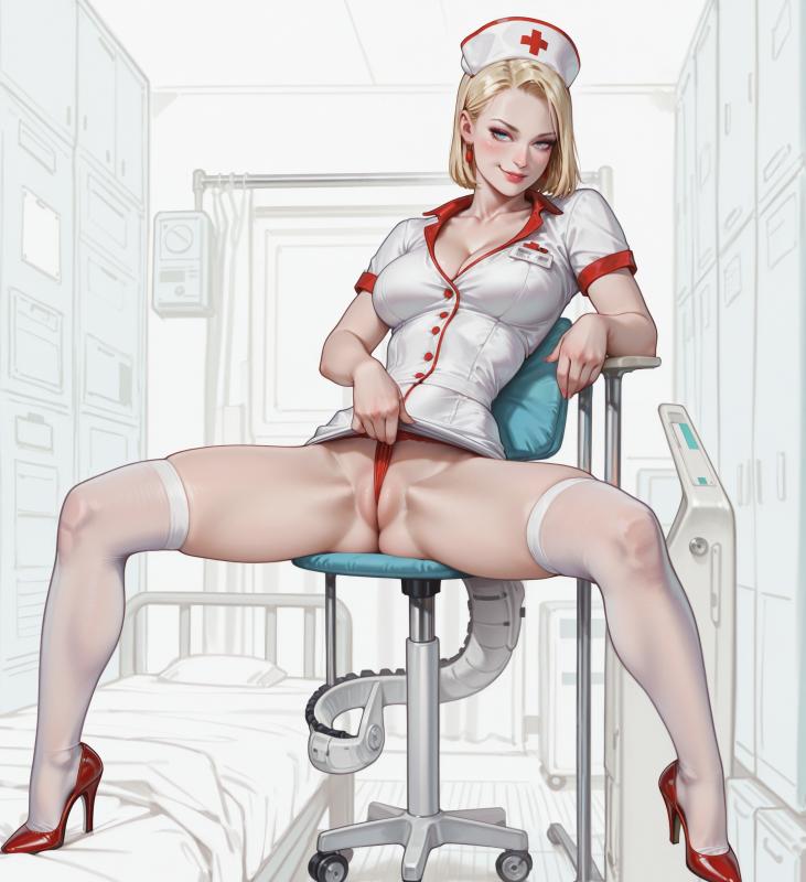 Playful Sloth - Nurse Android 18 Doesn’t Work Overtime for Free (Part 1/2) AI Porn