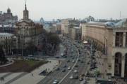 До 23 апреля будут временно ограничивать движение транспорта на улице Крещатик