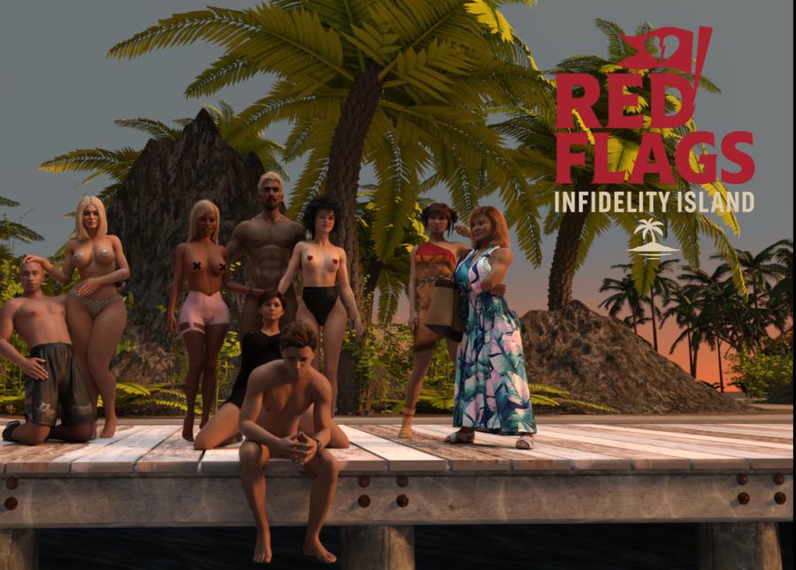 Red Flags: Infidelity Island - v0.4 by Lostworks Win/Lite Adult Game