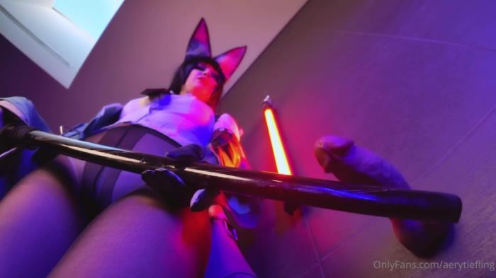 Aery Tiefling - Miyabi - Zenless Zone Zero cosplay - Thighjob [FullHD 1080p]