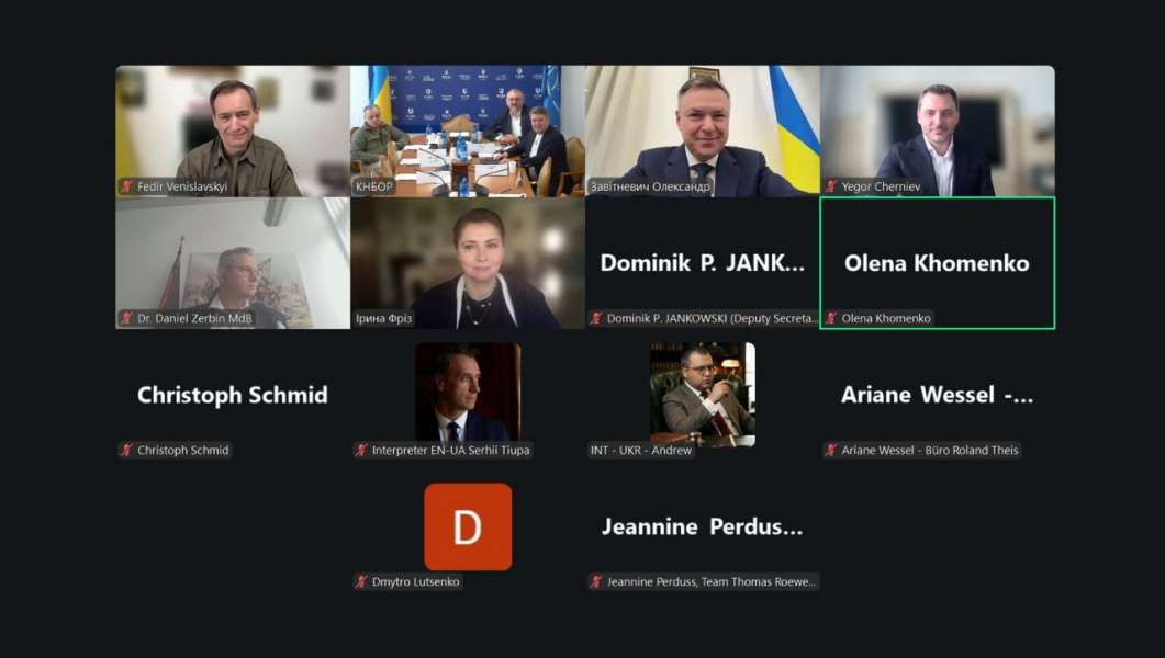 Оборонна співпраця України та Німеччини: відбулося спільне засідання комітетів парламентів обох країн