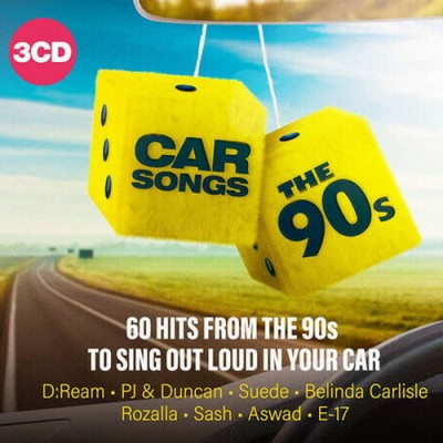 Car Songs The 90s (Box Set, 3 CD) (2019)