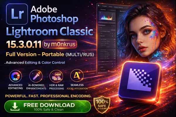 Adobe Photoshop Lightroom Classic v15.3.0.11 by m0nkrus (MULTi/RUS)