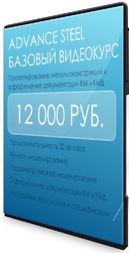 Алексей Чечулин - Advance Steel. Базовый видеокурс (2026) PCRec