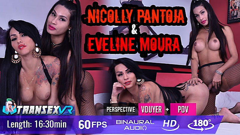 Nicolly Pantoja, Eveline Moura (TransexVR) UltraHD/4K 1920p