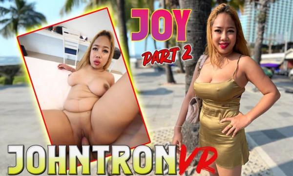 Joy JohnTronVR - Pattaya Barslut With Big Tits And Fat Ass Gets Anal And Creampie [UltraHD 4K 2880p]