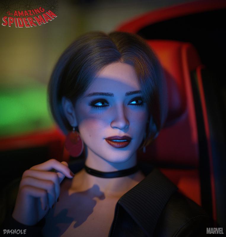 Dashole - The Amazing Spider-Man - Spider-Man Trap 3D Porn Comic