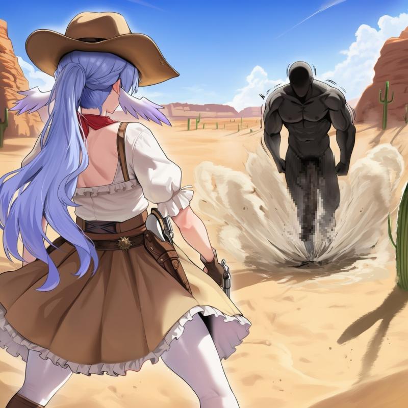 [Pixiv] 曼波~曼波~/Manbo~ Manbo~ (20323925) - Fuck Robin Senseless [AI Generated] AI Porn