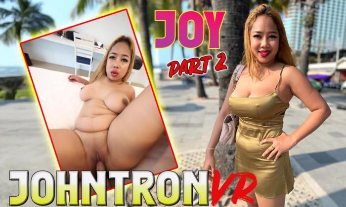 Joy JohnTronVR - Pattaya Barslut With Big Tits And Fat Ass Gets Anal And Creampie [UltraHD 4K 2880p]