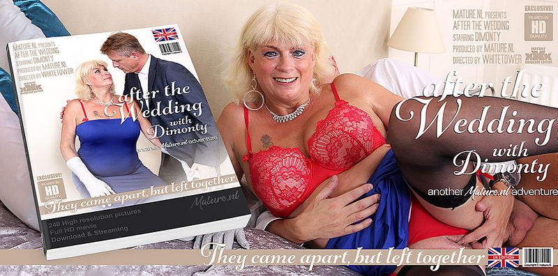 Mature Dimonty Came Home After a Wedding With a Stranger She Picked Up At The Party : Dimonty (EU) (60), Marc Kaye (47) (Mature.nl) FullHD 1080p
