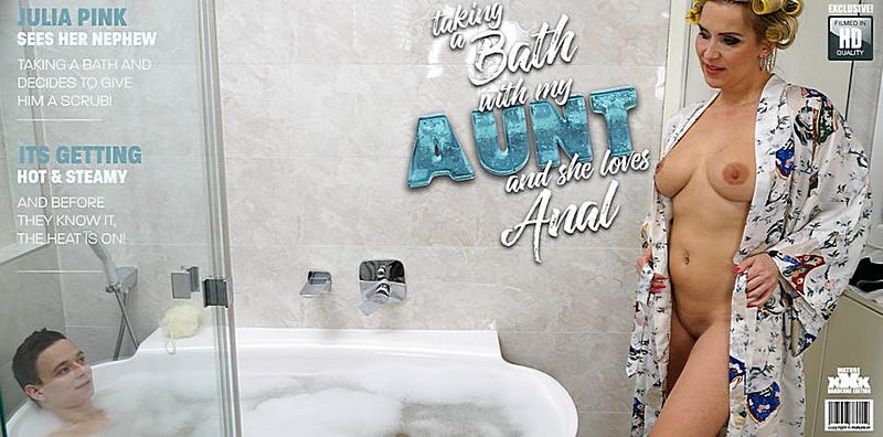 Julia Pink 42  Anal Craving Julia Pink Loves To Share a Bath With Her Nephew (Mature.eu/Mature.nl) FullHD 1080p