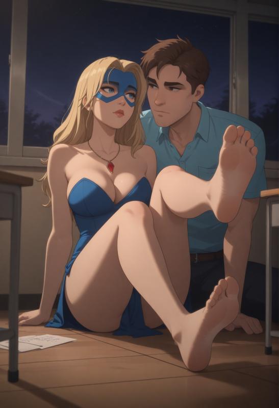 Scarlet_Meow - Blonde Blazer AI Porn