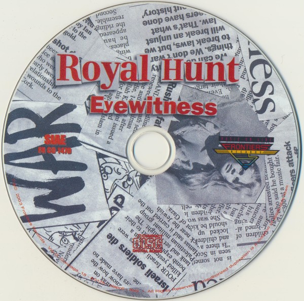Royal Hunt - Eye Witness (2003) (Lossless + mp3)
