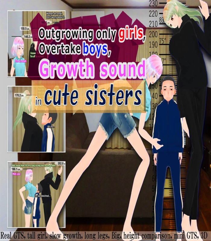 GirlGrowthClub - Cute Sisters 3D Porn Comic