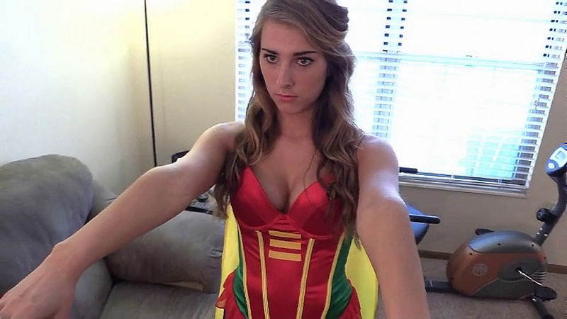 To Trap a Superhero  Victoria (Clips4Sale) SD 432p
