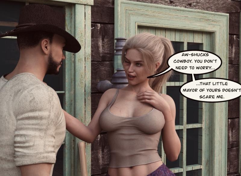 Toothandnailz - Western Catfight 2 3D Porn Comic