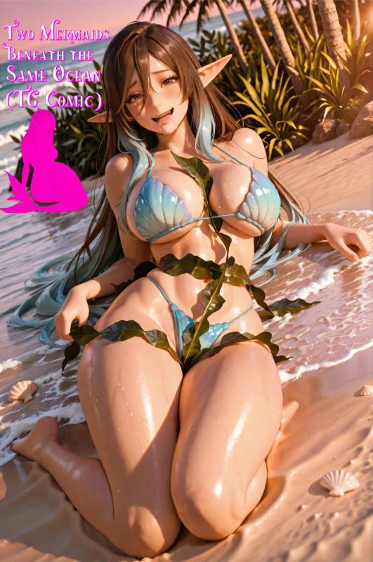 EVEvolutionTG - Two Mermaids Beneath the Same Ocean AI Porn