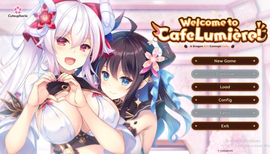 Cuteuphoria,  Sekai Project - Welcome to Cafe Lumière! ~A Dragon Girl Concept Cafe~ Final Steam Adult Game