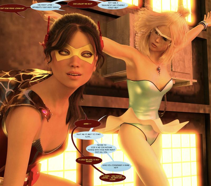 EmpireCityHeroines - Queen's Pawn 3D Porn Comic