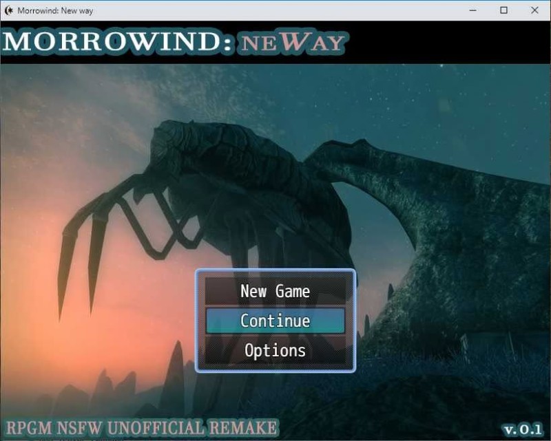 Morrowind: New way v0.1 by pclub Adult Game