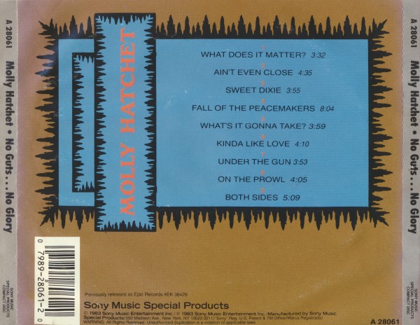 Molly Hatchet - No Guts...No Glory (1983) (Lossless + mp3) 